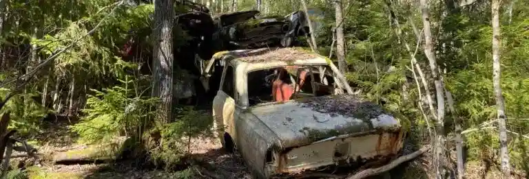 Alla fordon når inte bilskrotning i Djurö