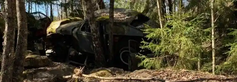 Alla fordon når inte bilskrotning i Forserum