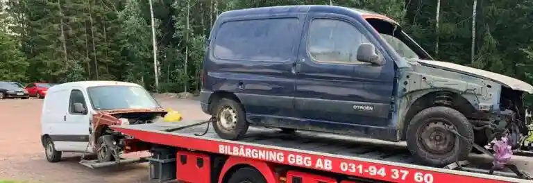 Skrotade Citroen-Berlingo bilar får make-up