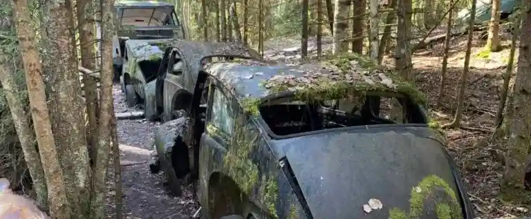 Alla fordon når inte bilskrotning i Gränna