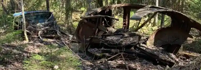 Skrotbilar i Irsta säljes med skrotningsintyg
