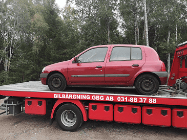 Presentation av bilskrot i Göteborg ökade antal skrotade Porsche