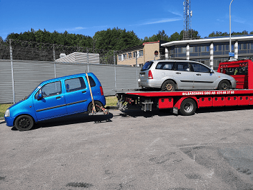 Tvivelaktig bilskrot agerar efter byte av rambalk i Nissan-Terrano från Göteborg