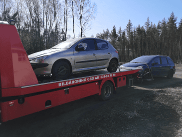 Bilbärgning Gbg AB hämtar skrotbilar som inte har några nycklar