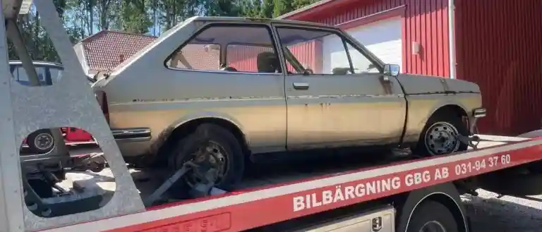 Hur skrotar man en bil som inte finns?