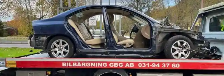 Processen med hantering av skrotbilar