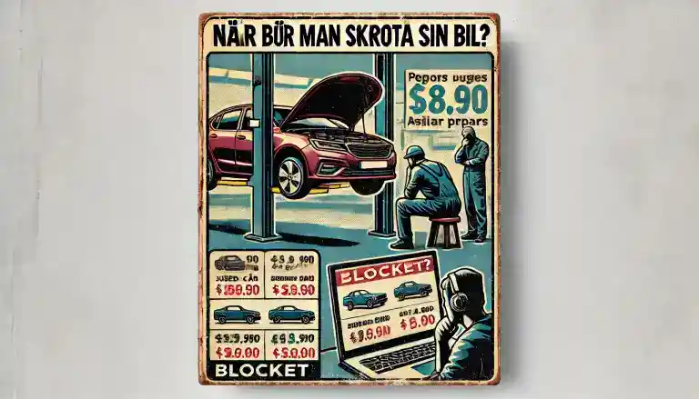 När bör man skrota sin bil?