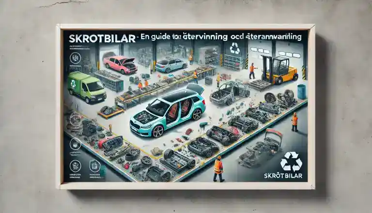 Skrotbilar – En guide till återvinning och återanvändning