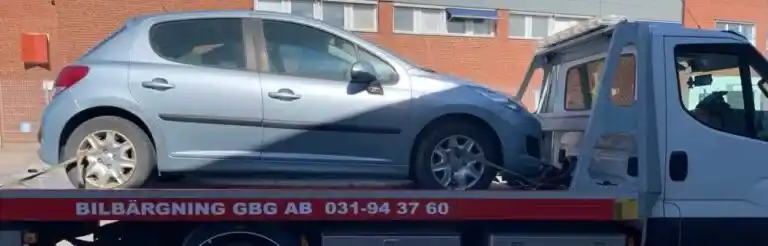 Skrota bilen Lindome genom Bilbärgning Göteborg