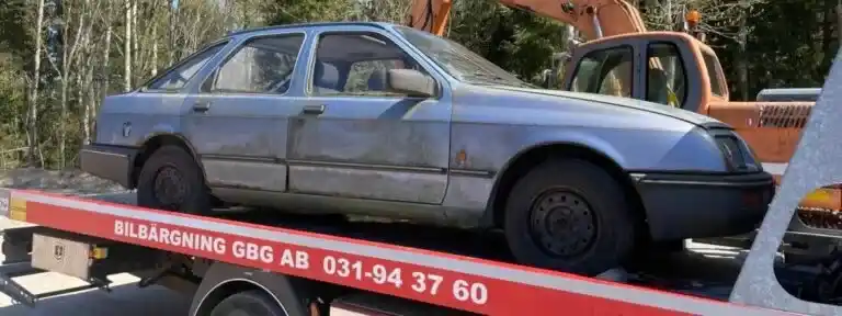 Skrota bilen i Vara genom Bilbärgning Göteborg