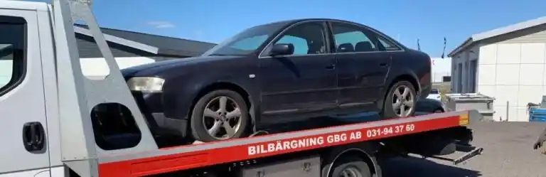 Skrota bilen gratis genom Bilbärgning Göteborg