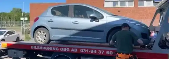 Vi hjälper er att skrota bilen i Härryda