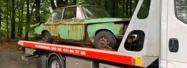 Vi hjälper er att skrota bilen på Orust