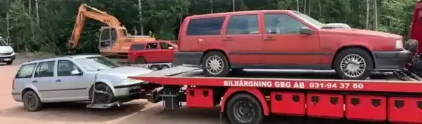 Skrotbilar hämtas gratis i Lerum för bilåtervinning
