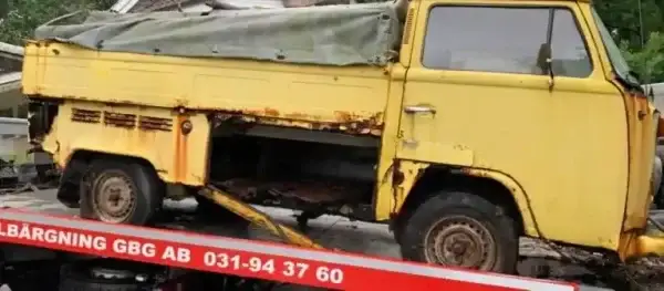 Skrota bilen med bra ersättning i Trollhättan
