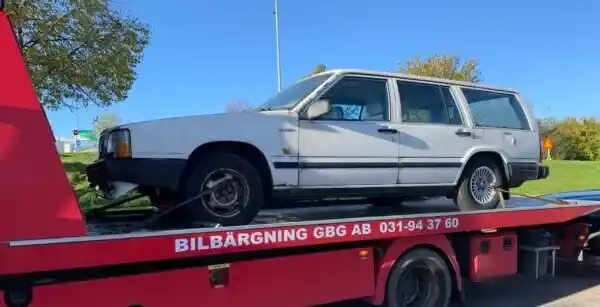 Skrotbil – när bilen är helt slut