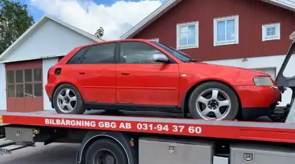 Hur lämnar man en bil till skroten som inte startar?